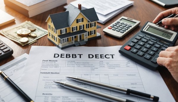 Le taux d'endettement dans le secteur de l'immobilier